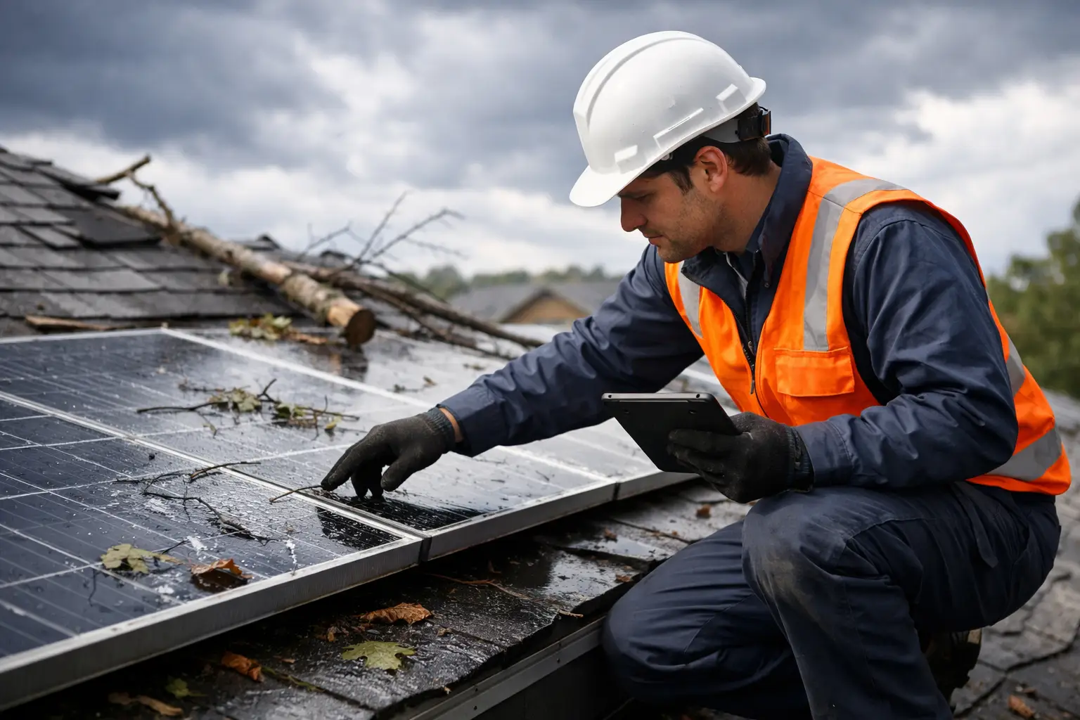 Solar Inspection After Storm Damage
