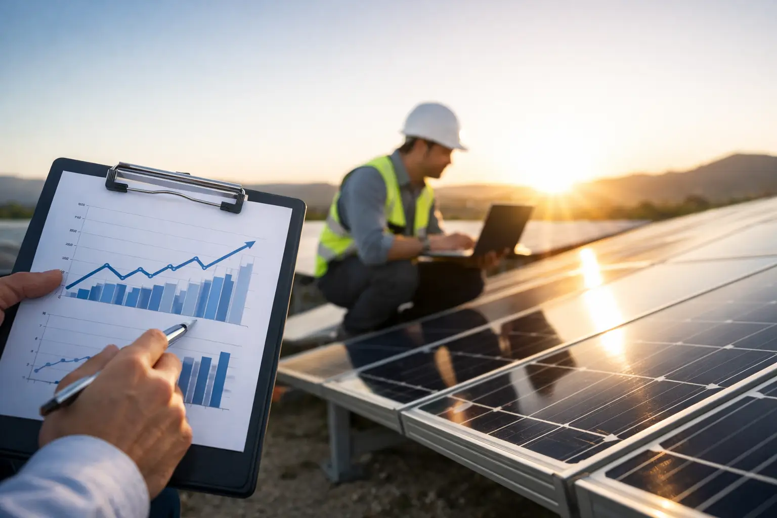 Case Study Solar Output Recovery Results