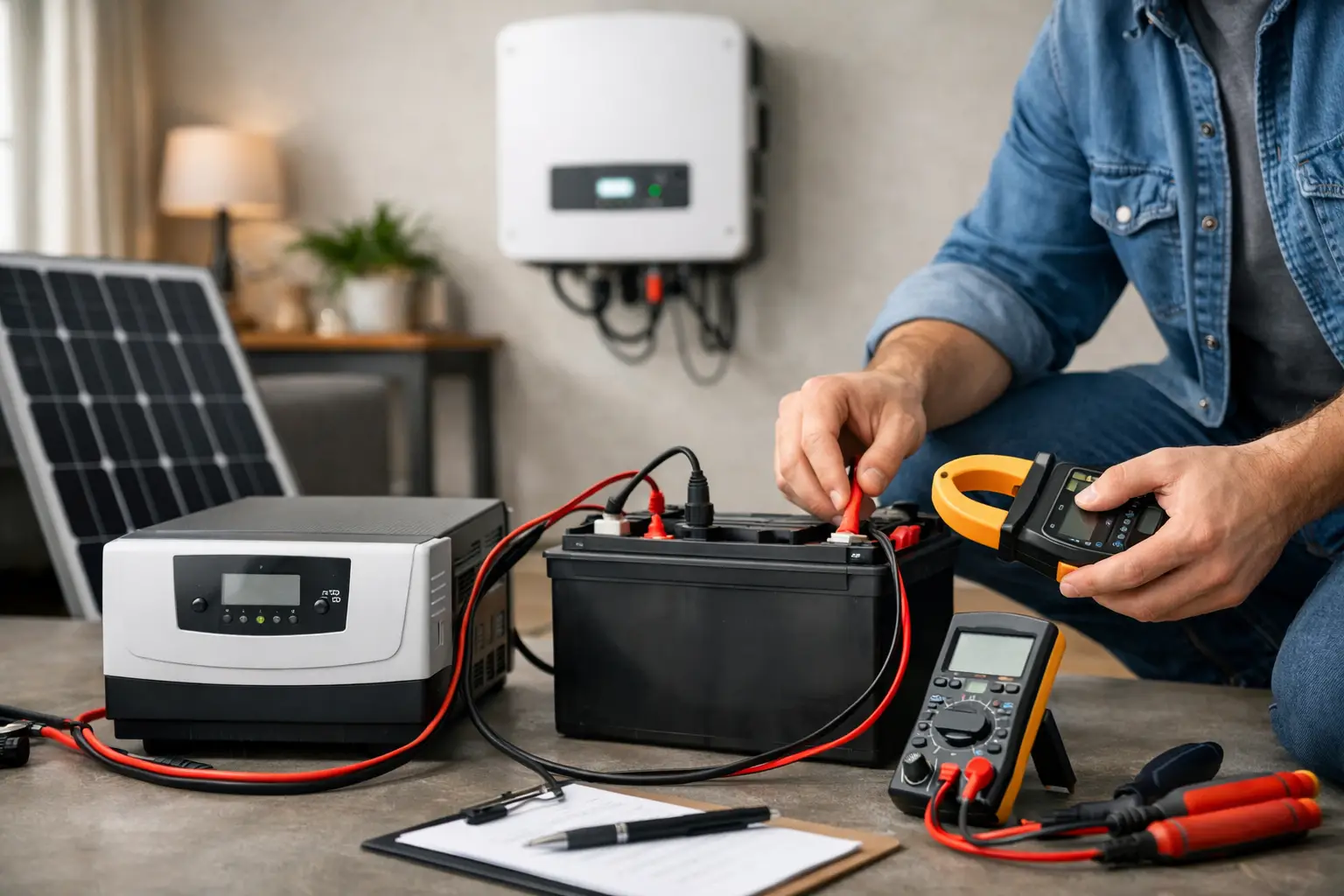 How to Prepare for Inverter Testing at Home