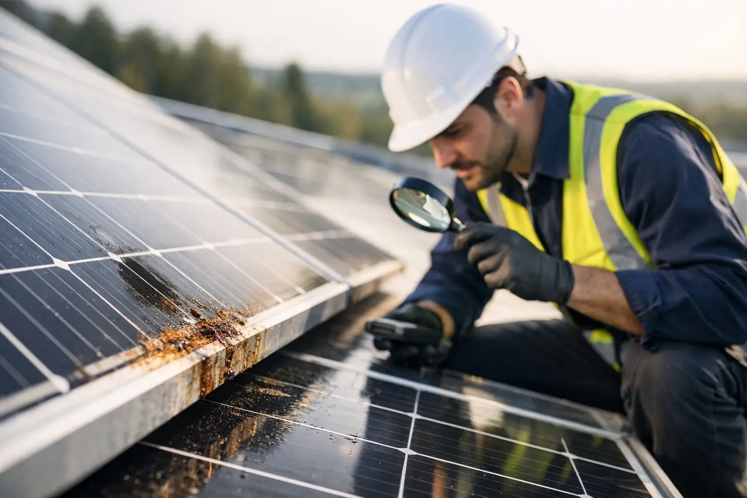 How to Detect Solar Panel Corrosion Early