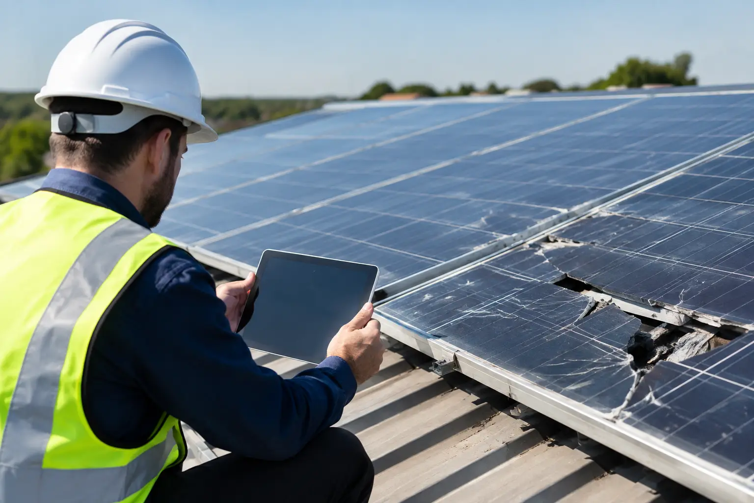 How to Document Rooftop Solar Damage Properly